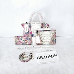 NWT Brahmin HOMEGROWN Medium Duxbury, Ady Wallet, & Lorelei